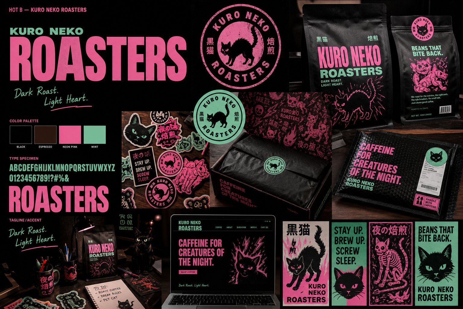 Loud miss: ROASTERS as the hero, extra slogans