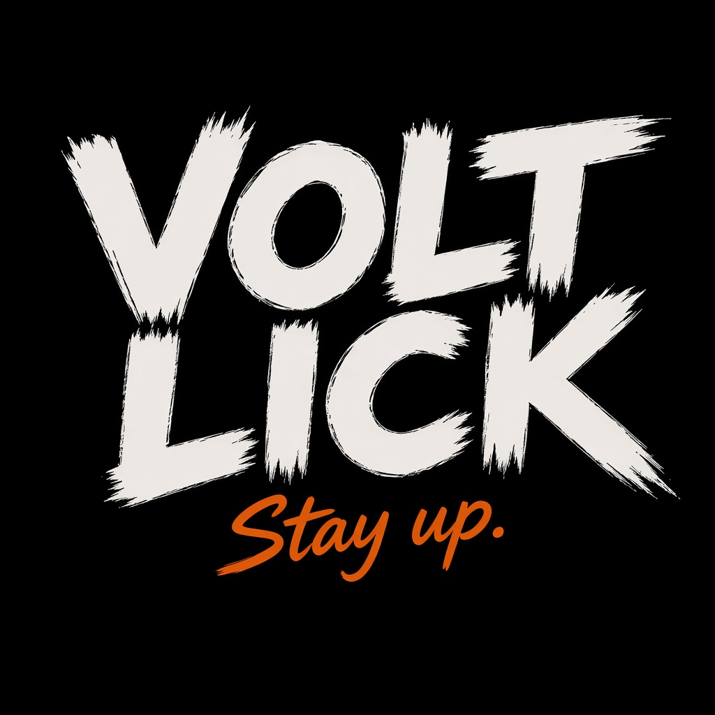 Brush VOLT over LICK with orange Stay up.