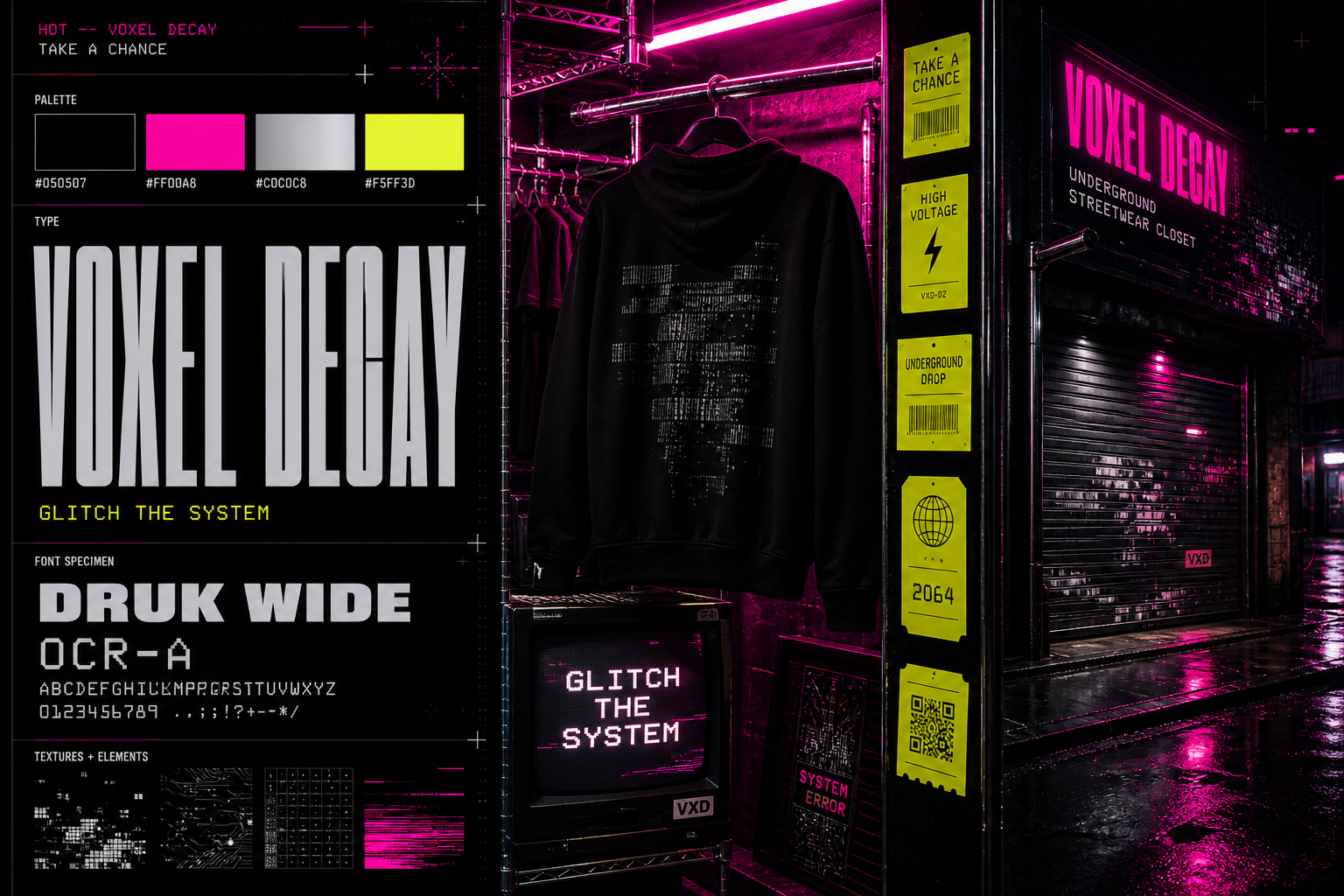 Loud generation: magenta, yellow, alley, no green