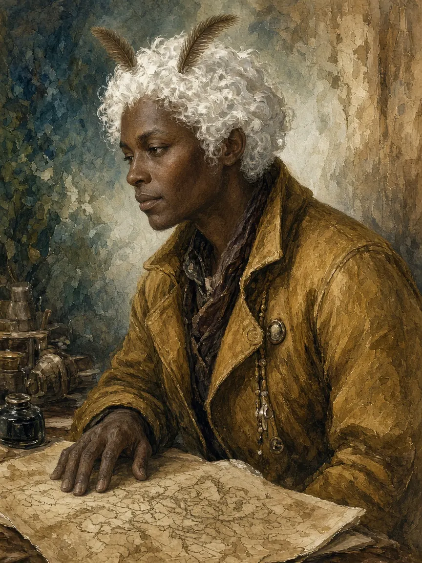 Painterly Portrait character example